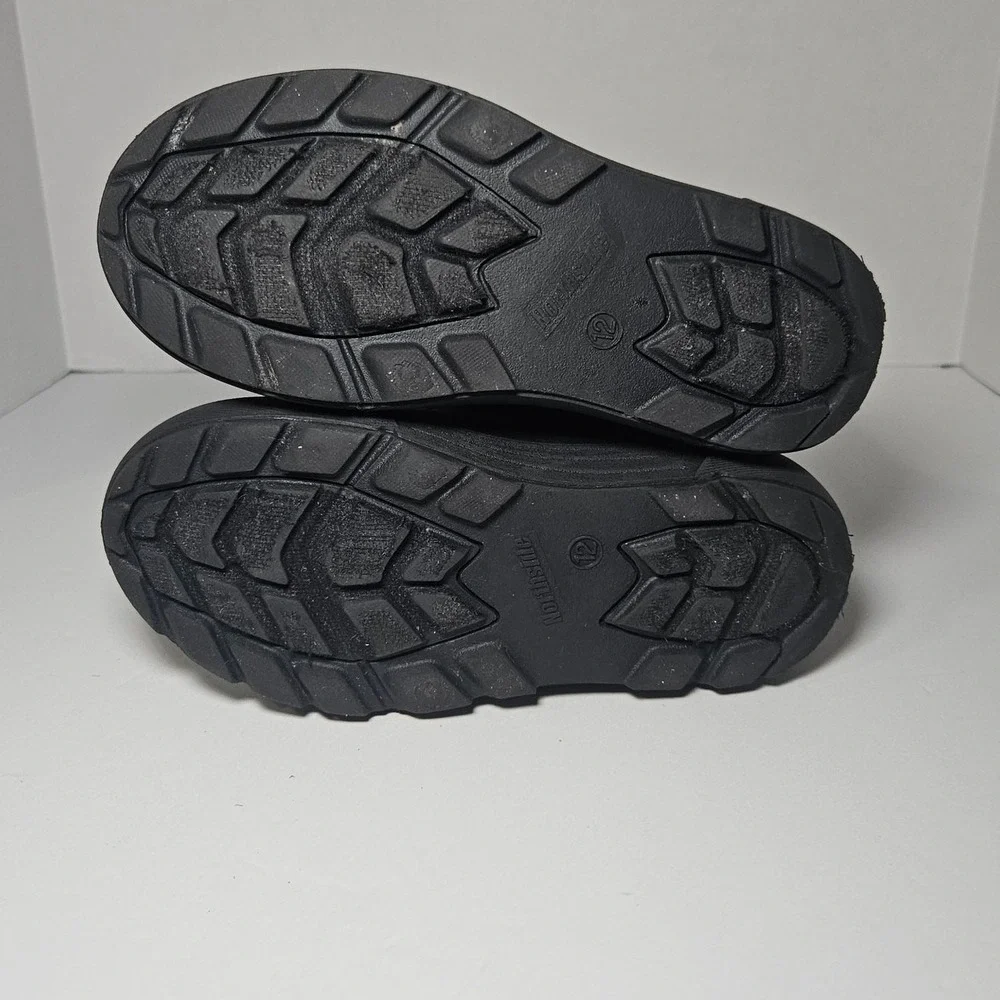 Northside Snow Boots Frosty Black Insulated Thinsulate Waterproof Size 12 Winter